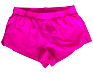 GAP FIT Pink Athletic Shorts with Curved Hem thumbnail 1
