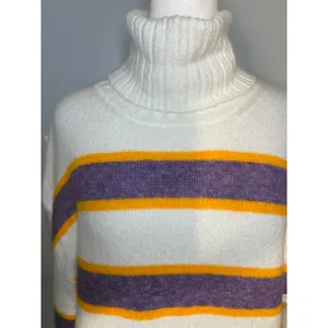 Daily Practice Anthropologie Karigan Striped Turtleneck Sweater midi‎ Dress XS thumbnail 4
