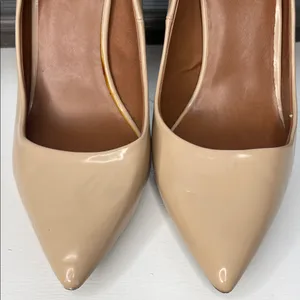 Candie's Nude Pointed Toe Stiletto Heels thumbnail 5