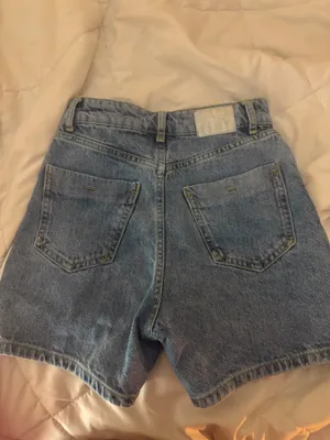 ZARA Denim Jean Shorts thumbnail 2
