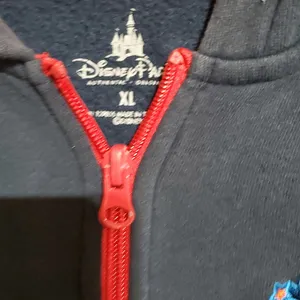 Disney 2012 Hooded Zip up Jersey Size XL thumbnail 5