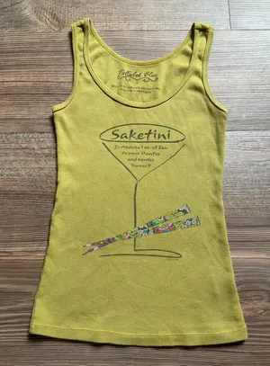 Brandy Melville Saketini Graphic Tank Top thumbnail 1
