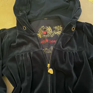 Y2K velour track set Blue thumbnail 2