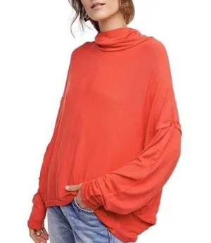 We the Free Alameda Dolman Sleeve Top Sweatshirt Sz Large thumbnail 1