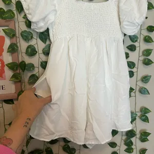 White coquette balletcore urban outfitters women’s romper with pockets size med thumbnail 9