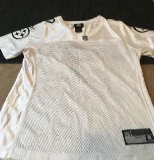 NFL Pittsburg Steelers Ben Roethlisberger Women's Football Jersey Size Medium thumbnail 1
