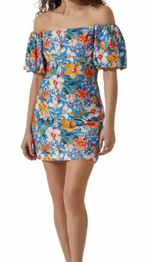 ASTR The Label Floral Mini Dress thumbnail 1
