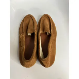 Vionic McKenzie Suede Loafers Brown Scalloped Trim Moc Toe‎ Slip On women's 9.5 thumbnail 7