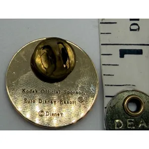 1992 Euro Disney Resort Kodak Official Sponsor Pin Donald Duck Pirate Adventurel thumbnail 3
