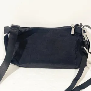 Baggallini Black Nylon Daily‎ Crossbody Bag Sand Lining thumbnail 4