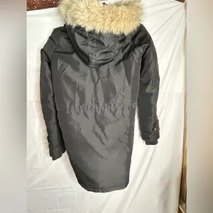 Vera Moda Womens Black Parka Coat Size Small thumbnail 7