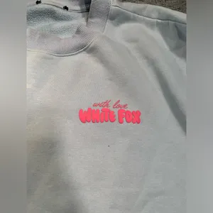 White fox with love & Romance era 8.5 sweatshirt thumbnail 8