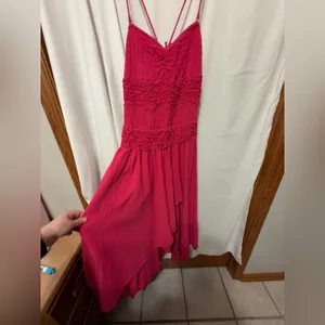 FREE PEOPLE Sparkling Drop-Waist Moment Midi NWOT Large thumbnail 5