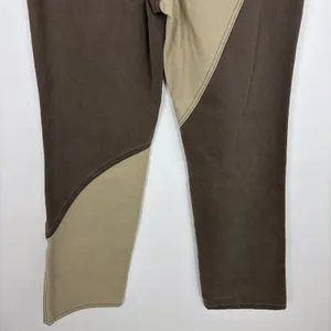 BDG Urban Outfitters Cowboy Jeans Colorblock Brown High Rise Straight Size 27 thumbnail 9