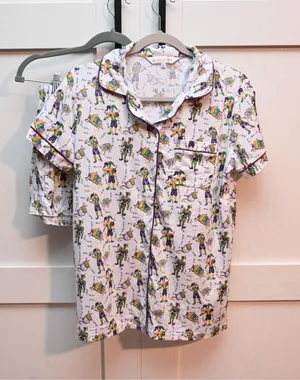 Royal standard pajamas set White Size M thumbnail 1