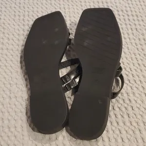 NWOT ZBY sandals Size 7 (#7) Black thumbnail 3