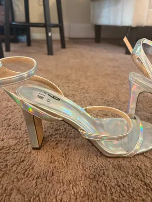 Mix No. 6 Heels Iridescent Silver thumbnail 3