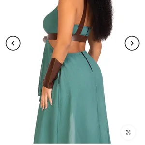 Leg Avenue Warrior Maiden Teal Dress | Size Small thumbnail 4