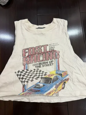 Cropped Muscle Tee thumbnail 1
