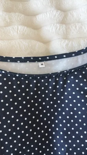 Polka Dot dress Blue Size M thumbnail 2