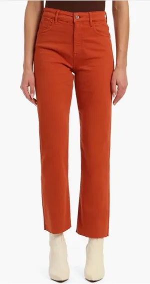 Mavi Women's Orange‎ Barcelona High Rise Wide Leg Jeans Size 25/29 thumbnail 1
