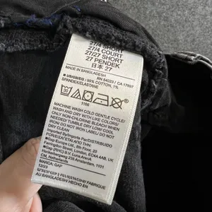 Gap Womens Cargo Jeans Washed Black High Rise Straight Leg Utility Pants 27 4S thumbnail 4