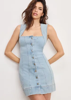 Good American Power Stretch Mini Dress Size Large thumbnail 1
