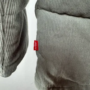 Levi's Zoe Corduroy Puffer Jacket in Mint Size Extra Large‎ thumbnail 9