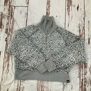 Pink By Victorias Secret‎ Half Zip Sherpa Jacket thumbnail 5