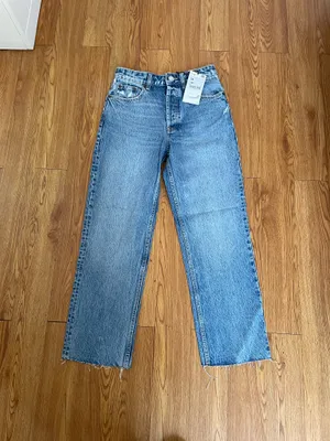Zara high rise ankle length jeans  thumbnail 3