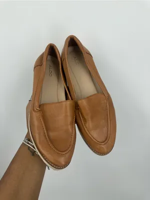 Aldo Brown Loafers Flats Shoes Women's Size 7.5 thumbnail 2
