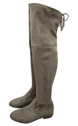 Marc Fisher Women's Over the Knee Brown Suede Boots Size 6.5M SKU 1095 thumbnail 1