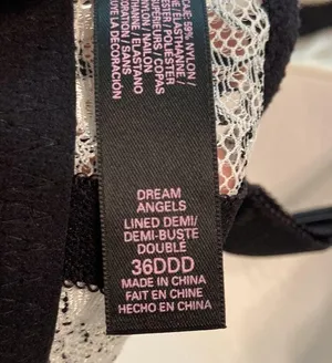 Victoria Secret Dream Angels Lined Demi Bust Double size 36DDD excellent thumbnail 5