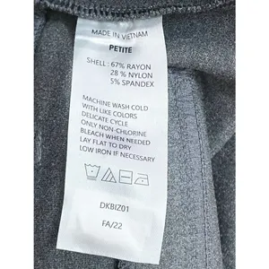 Quince Ultra Stretch Ponte Bootcut Pants Charcoal Gray Size Large Work Career thumbnail 9