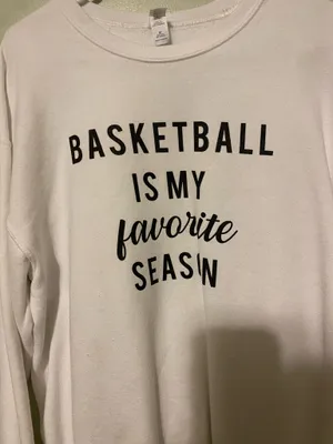 White sporty Sweatshirt Size M thumbnail 4