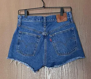 Levi's 501 High-Rise Denim Cut Off Shorts thumbnail 5