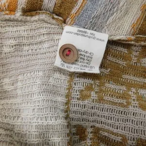 GUDRUN SJODEN Floral Patchwork Cardigan Sweater Wool Buttons Retro X-Small thumbnail 10