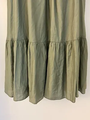 Baltic Born Annalisa Midi Dress in Olive Green Size S NWOT thumbnail 7