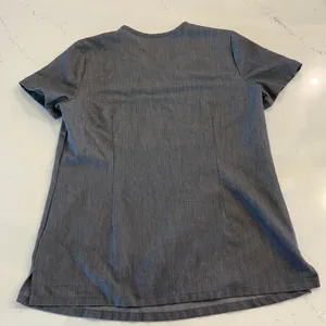 Figs Catarina One-Pocket Scrub Top in Graphite‎ Size XS thumbnail 2