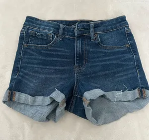 Jean Shorts Aeropostale Midi High-Rise thumbnail 1