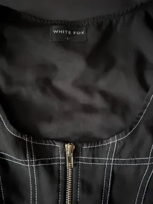 White Fox Black Zip-Up Corset thumbnail 2