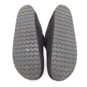Cliffs by White Mountain Black Faux Suede Faux Fur Lined Buckle Clogs Women 8.5 thumbnail 6