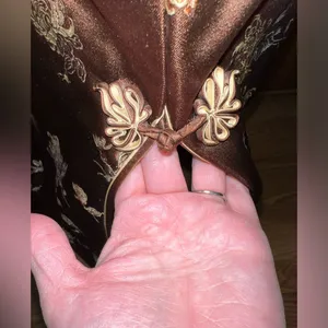 Gorgeous Vintage Cheongsam Embroidered Gown! thumbnail 4