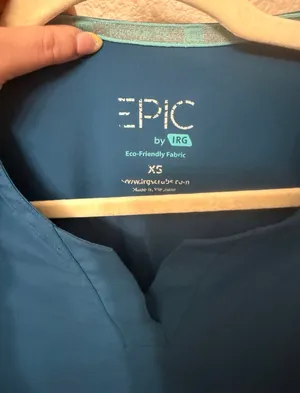 EPIC by IRG Scrub Set Blue Size XS thumbnail 2