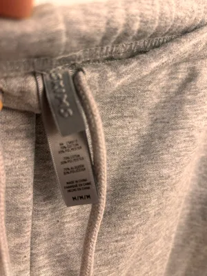SKIMS COTTON FLEECE CLASSIC SHORT Heather Grey Medium thumbnail 10