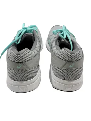 ASICS GEL-Contend 6 Wide Running Shoes Grey Mint Blue Womens Size 10 1012A231 thumbnail 5