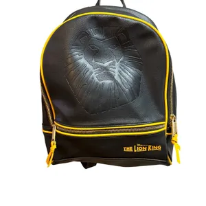 New Disney The Lion King Broadway Musical‎ Mini Backpack Black Yellow Simba thumbnail 2