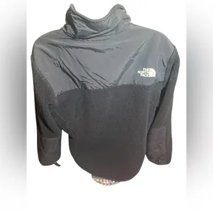 The North‎ Face Size M Women Black Athletic Windproof Fleece Jacket Coat thumbnail 2