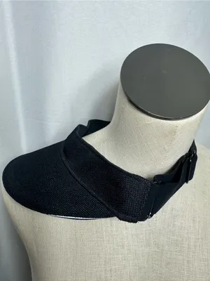 Calvin Klein Classic Black athletic golf tennis Women’s Visor Hat NWOT thumbnail 4