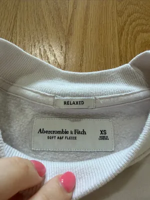 Abercrombie & Fitch Soft A&F Fleece Grateful Dead Relaxed Crewneck Sweatshirt XS thumbnail 2